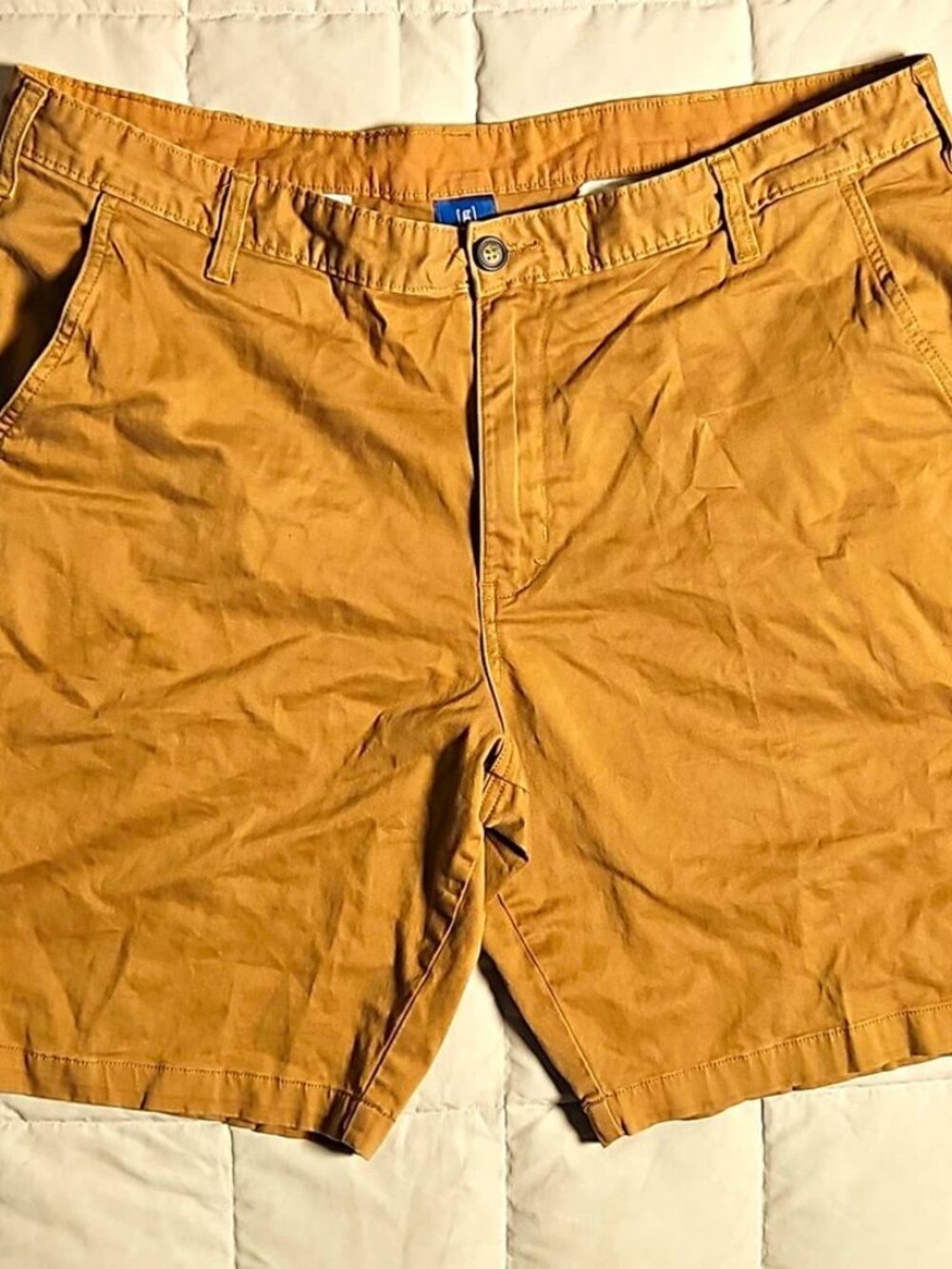 George Men's Tan Chino Shorts – Size 38